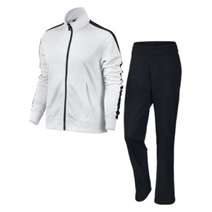 Chándal Deportivo para Hombre con Rayas Azules y Rojas, Cierre Completo, Cuello Alto, Estilo Deportivo, Poliéster, para Otoño, Corte Regular, Bolsillos Laterales - Product Image 1