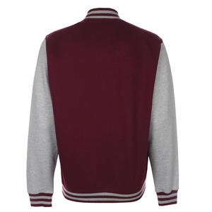 Chaqueta Varsity Personalizada para Hombre, con Bordado Chenille, Mangas de Algodón, Formal, con Letras, Impermeable, Transpirable y Resistente al Viento - Product Image 2