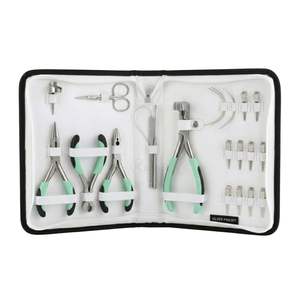 Kit d'outils professionnel pour l'élimination des extensions de cheveux, pinces micro-anneaux en acier inoxydable, ensemble d'installation pour salon, OEM personnalisé - Product Image 3