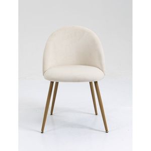 Nordic <b>Velvet</b> Leisure Arm <b>Chair</b> with Solid Wood Frame for <b>Bedroom</b> or Hotel - Product Image 3