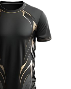 เสื้อยืดออกกำลังกายคอวีผู้ชาย ผ้าฝ้าย 100% สปอร์ต น้ำหนักเบา ระบายอากาศ แห้งเร็ว กันยับ เหมาะสำหรับออกกำลังกาย วิ่ง - Product Image 4