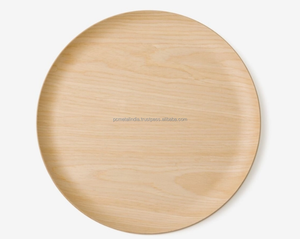 Bandeja de madera para servir/bandeja de servicio de madera/bandeja de madera para servir bandeja de cocina de madera bandeja de madera decorativa bandeja de comida de madera - Product Image 5