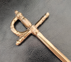 Cuchillo de Cartas de Lujo Vintage con Ancla de Bronce, Elegante Accesorio para Abrir Sobres para el Hogar, Oficina y Estudio - Product Image 5