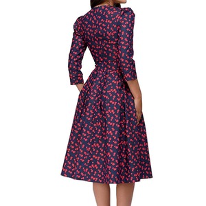 Vestidos Casuales para Mujer, Elegantes, Florales, de Primavera - Product Image 3