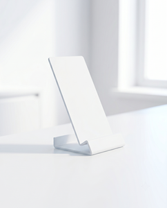 Modern Sturdy Clear Matt Acrylic Customized Countertop Phone <b>Stand</b> Easy Assembly Freestanding Elegant Display Solution - Product Image 5