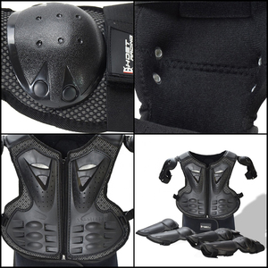 Chaqueta de Motociclismo, Resistente al Viento, Talla Grande, para Deportes al Aire Libre, con Protección y Almohadillas para Rodillas y Codos - Product Image 6