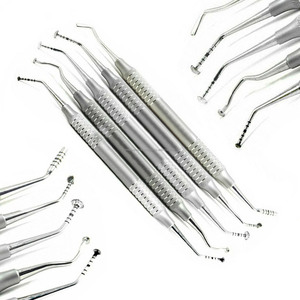 Juego de Elevadores de Senos Nasales de Acero Inoxidable de Alta Calidad, Instrumentos para Implantes Dentales con Estuche, Certificación CE ISO - Product Image 2