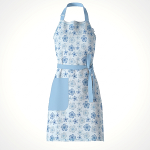 Delantal de Cocina de Algodón con Bolsillos, Delantal Ajustable para Cocinar, Hornear, Asar a la Parrilla y Jardinería - Product Image 3