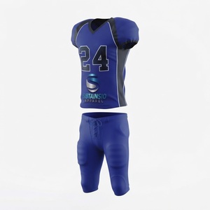Uniforme de football américain pour hommes, uniforme de football américain pour femmes, uniforme de football américain unisexe pour vêtements de sport - Product Image 6