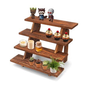 Elegante Soporte para Tartas de Madera de Olmo Tallado a Mano - Precios al por Mayor B2B - Product Image 1