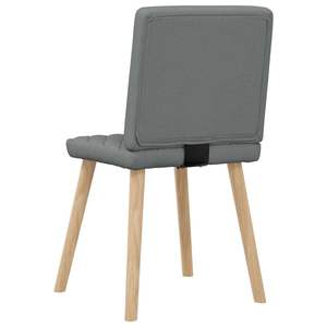 Ensemble de 6 chaises de salle à manger gris foncé - Product Image 6