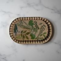 Ensemble de plateaux de service en bois faits à la main, forme personnalisée, écologiques, pour la maison et la cuisine, en provenance d'Inde