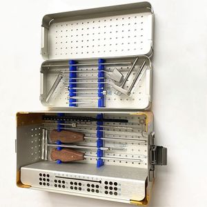 High Quality Orthopedic Cannulated <b>Screw</b> Surgical Kit Complete Instrument <b>Set</b> for Bone Fixation Procedures CE ISO Certified - Product Image 5