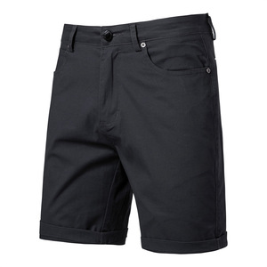 Shorts décontractés pour hommes, nouveau style d'été, coupe droite, slim, cinq pouces, grande taille, couleur unie - Product Image 2