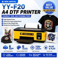 Imprimante DTF Pro A4 2026 avec tête Epson L800 - Machine de transfert thermique haute vitesse 210 mm rouleau à rouleau pour T-shirts, usage domestique et DIY
