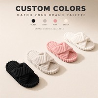 Pantoufles d'hiver douillettes et moelleuses, pantoufles chaudes et douces pour la maison, le bureau, la chambre à coucher, intérieur