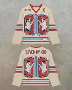 Custom American Football Jersey <b>Black</b> Red Graphic Sports Shirt Oversized Streetwear Team Jersey Custom Logo Number OEM Wholesale - Product Image 5