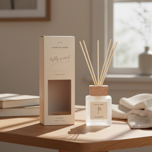 Aikun Premium Natural Essential Oil <b>Reed</b> <b>Diffuser</b> High Quality Aromatherapy DIY Glass Exquisite Gift Box Housewarming - Product Image 1