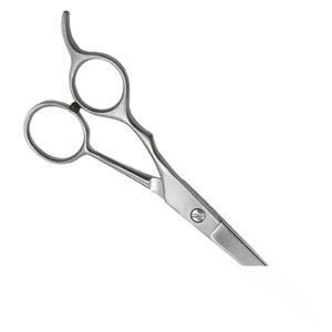 Ciseaux de coiffure professionnels en acier inoxydable, lame tranchante, manche en plastique, pour droitiers, manche long, usage en salon - Product Image 5