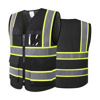 Uniformes de Trabajo de Tela Premium, Chaleco de Seguridad Ligero Reflectante UPF 50 de Secado Rápido Personalizable