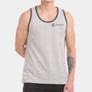 Camiseta sin Mangas de Algodón Premium para Hombre, Suave y Transpirable, para Gimnasio, Deportes, Running, Personalizable OEM ODM - Product Image 1