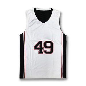 Maillot de basket haute performance personnalisé pour équipe, vêtement de sport doux, respirant et anti-humidité, sans manches - Product Image 6