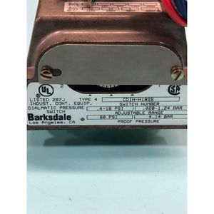 สวิตช์แรงดัน BARKSDALE CD1H-H18SS, 183814 - อุปกรณ์และอะไหล่เซมิคอนดักเตอร์ระดับโลกที่เชื่อถือได้ - Product Image 6