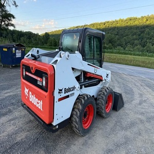 รถตักล้อยาง Bobcatts S550 มือสอง รถตักขนาดเล็กสำหรับงานเกษตร ก่อสร้าง และจัดสวน พร้อมกำลังแรง - Product Image 1
