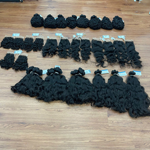 Extensiones de Cabello Ondulado Vietnamita Virgen de Gran Venta, 100% Cabello Humano, Doble Trama, Puntas Gruesas, Suaves y Sedosas, Aspecto Natural, Listas para Venta al por Mayor - Product Image 5