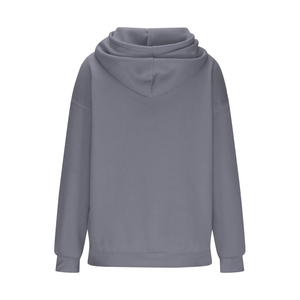 Sudadera Larga de Invierno para Mujer, Estilo Casual, Personalizable, de Felpa Suave, 100% Algodón, Lista para la Fábrica - Product Image 5