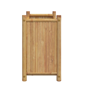 แปลงปลูกผักยกพื้นแบบเวียดนาม ทำจากไม้ไผ่ สำหรับปลูกผัก ดอกไม้ สมุนไพร ใช้ได้ทั้งในบ้านและนอกบ้าน - Product Image 5