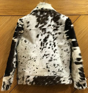 Chaquetas de Cuero Auténtico de Vaca de Lujo al por Mayor para Hombre, Chaquetas de Cuero Genuino de Vaca Vintage con Botones para Hombre y Mujer - Product Image 2