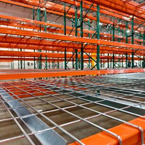 BHD Vietnam's Heavy-Duty Teardrop 5 Layer Galvanized Steel Pallet Rack <b>Storage</b> Solution for Narrow Spaces Corrosion Protection - Product Image 1