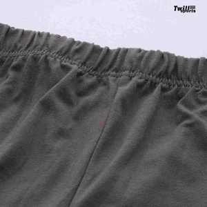 100% coton pour porter des femmes solide lavé polaire pyjama ensemble sans manches débardeur pantalon 2 pièces sans col séchage rapide - Product Image 6