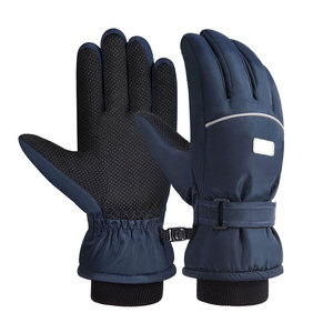 Gants de ski d'hiver doublés et isolés, imperméables, coupe-vent, avec une adhérence flexible, confortables pour les aventures en neige en plein air - Product Image 1