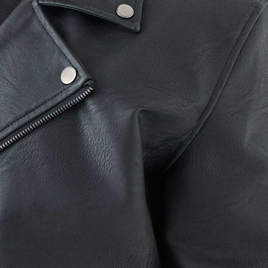 BASRA SPORTS Chaqueta de Invierno Moderna para Hombre, de Cuero, con Cierre Frontal, Ligera, Informal, Estilo Urbano, Suave y a la Moda - Product Image 6