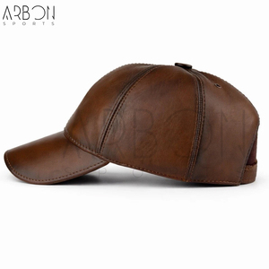 Casquettes de baseball en cuir véritable 100% de haute qualité, résistantes à l'eau, durables, tendance, nouvelle arrivée, haute performance - Product Image 3