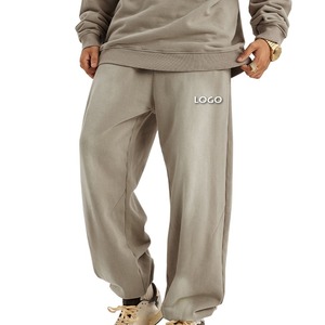 Fabricante de Pantalones Deportivos Personalizados, Pantalones de Chándal de Mezcla de Algodón, Ropa Deportiva Transpirable, Marca Privada, Fabricante OEM ODM - Product Image 2