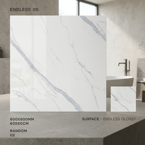 Baldosas de Porcelana Brillante Color Marrón Oscuro Dinova Griss, 600x600mm, Aspecto Mármol, Garantía de 3 Años, 10mm de Grosor, para Piscinas y Hoteles - Product Image 4
