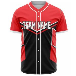 Maillots de baseball personnalisés 2025 pour hommes et femmes, uniformes brodés avec logos, 100 % polyester - Product Image 3