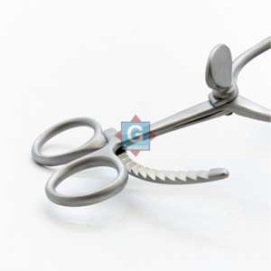 Écarteur abdominal manuel Collin à deux lames, auto-serrant, en acier inoxydable réutilisable, haute qualité, gris, référence 1414-10, Autocalv - Product Image 3