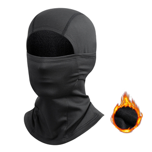 Pasamontañas Unisex Negro, Cubre Rostro Completo, Máscara de Esquí, 100% Poliéster, Cálido para Invierno, Talla Adulto 56-58CM - Product Image 1