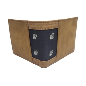 Crazy Horse Genuine Cow Leather <b>Wallets</b> Team Hotel Logo Crests Polyester Lining Vintage RFID Custom Box German Purse <b>UK</b> European - Product Image 1