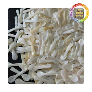 Natural Mother of Pearl Spoon Handmade Shell Spoon for Ice Cream and Dessert - Product Image 2