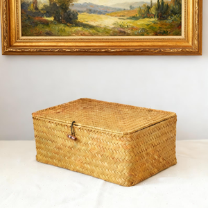 Cesta de Ratán Natural Premium de Moda para Servicio en Restaurantes y Presentación de Comidas, Cestas de Ratán Hechas a Mano Duraderas 2026 - Product Image 1