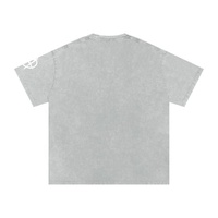 T-shirt court noir pour homme à manches courtes et col rond, style streetwear, imprimé flamme 3D bleu 23, en maille oversize polyester-coton