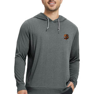 Sudaderas con capucha para gimnasio y fitness para hombre, diseño ligero y transpirable para entrenamiento, ejercicio y uso diario. - Product Image 2