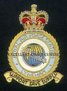 RAF LYNEHAM High Quality Lace Embroidered Patch <b>Sew</b>-On Fabric Badge Circular Luxury Design for Garment - Product Image 4
