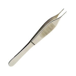 Pinzas Adson Dentales con Punta Serrada, Pinzas Quirúrgicas para Tejidos, Pinzas Manuales de Acero Inoxidable para Uso Profesional, INSTRUMENTOS DE SUTURA - Product Image 2