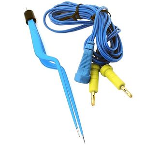 คีมจับสองขั้วชนิดตรง ทำจากเหล็กกล้าไร้สนิมยุโรป ไม่ติดเนื้อเยื่อ ใช้พลังงานจากมือ  สำหรับการผ่าตัด - Product Image 3